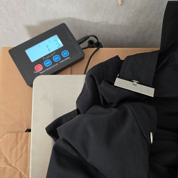 Lauren Ralph Lauren Women's M‎ Jacket Fountain Head Black Pockets Belted Zip Up - Picture 10 of 11